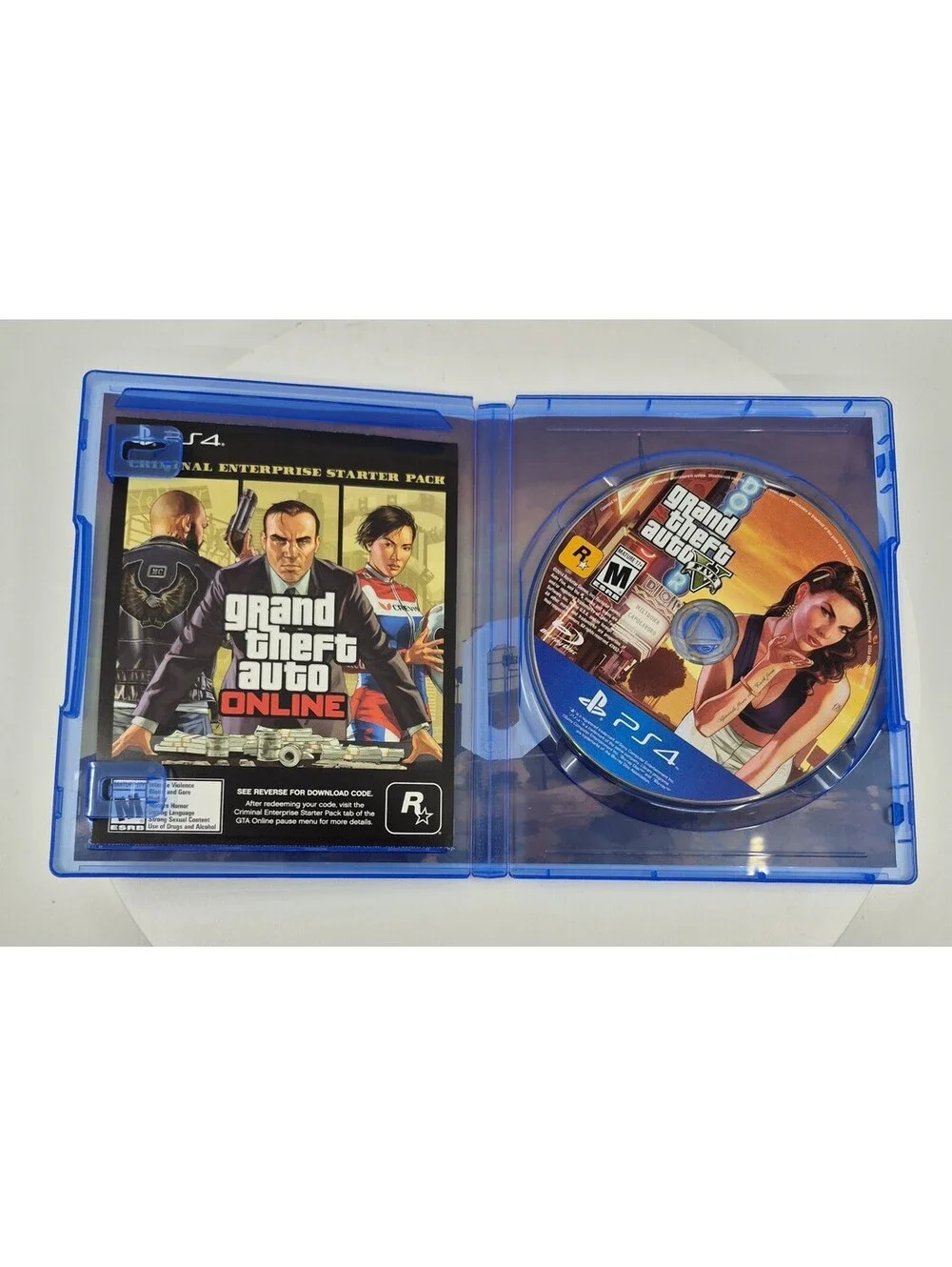 Grand Theft Auto V: Premium Edition - Sony PlayStation 4 CIB W/Map
